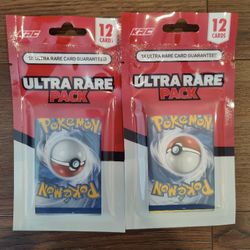 Pokemon Ultra Rear Packs 