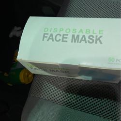 Disposable Paper Face Masks 50 Count