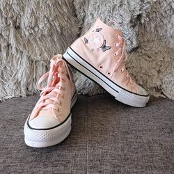 Converse Chuck Taylor All Star Eva Peach White Black A07355C Sneaker