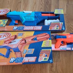 Nerf N Series 3 Gun Set Brand New