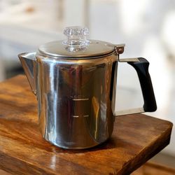 6-Cup Stainless Steel Stovetop Coffee Percolator