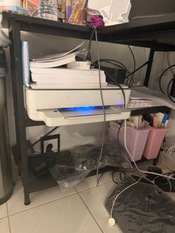 Black desk