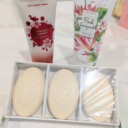 Brand New Luxury Body Care & Soap Gift Set - bath&Body Works +Italian Brand 