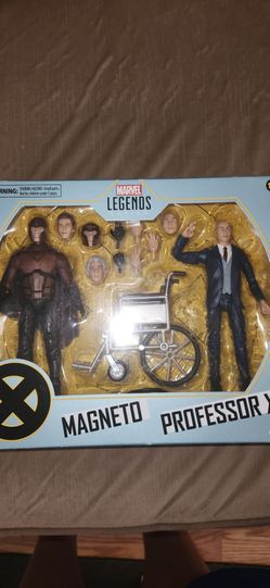 Marvel Legends Xmen Professor X and Magneto 2pk