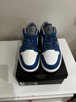 DS New Jordan 1 Low True Blue Size 9