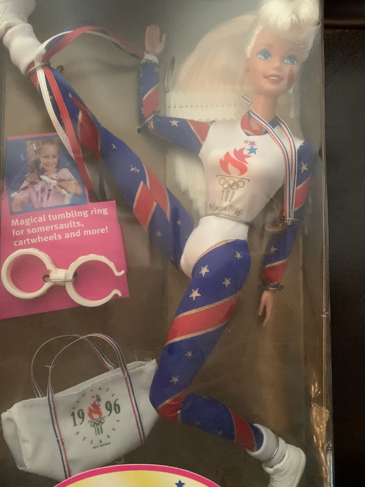 Mattel 1996 Olympic Gymnast Barbie - NIB
