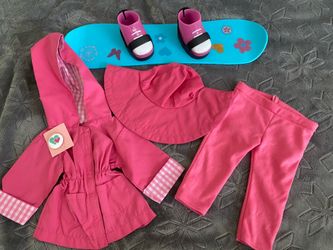 Rainy Day & Snowboarding fun for American Girl, MLA & Our Generation Dolls