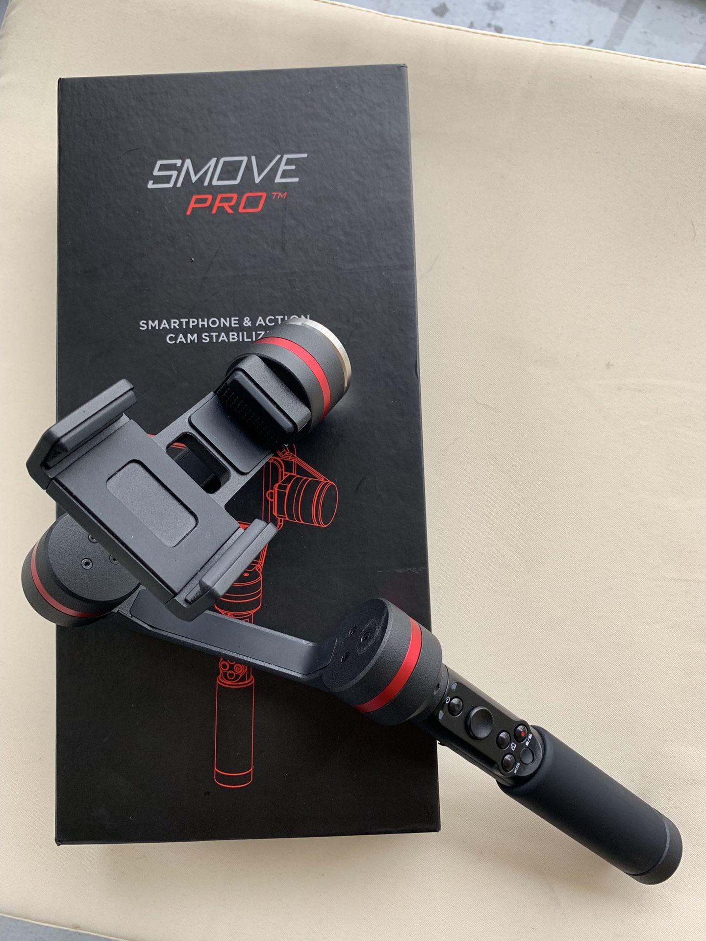 Smove Pro professional mobile cellphones gimbal stabilizer trade for smart uhd tv