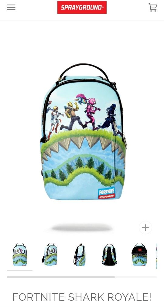 Brand new Rare Sprayground Fortnite Shark Royale Backpack for Sale in Westerville OH OfferUp
