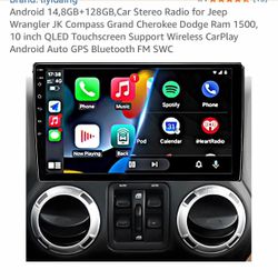 Jeep wrangler radio