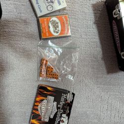 Four Sets Of Unopened Harley-Davidson Playing Cards And Six Harley-Davidson  Playing Dice