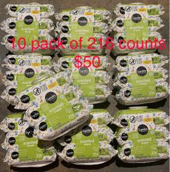 10 pack of 216 scented wipes