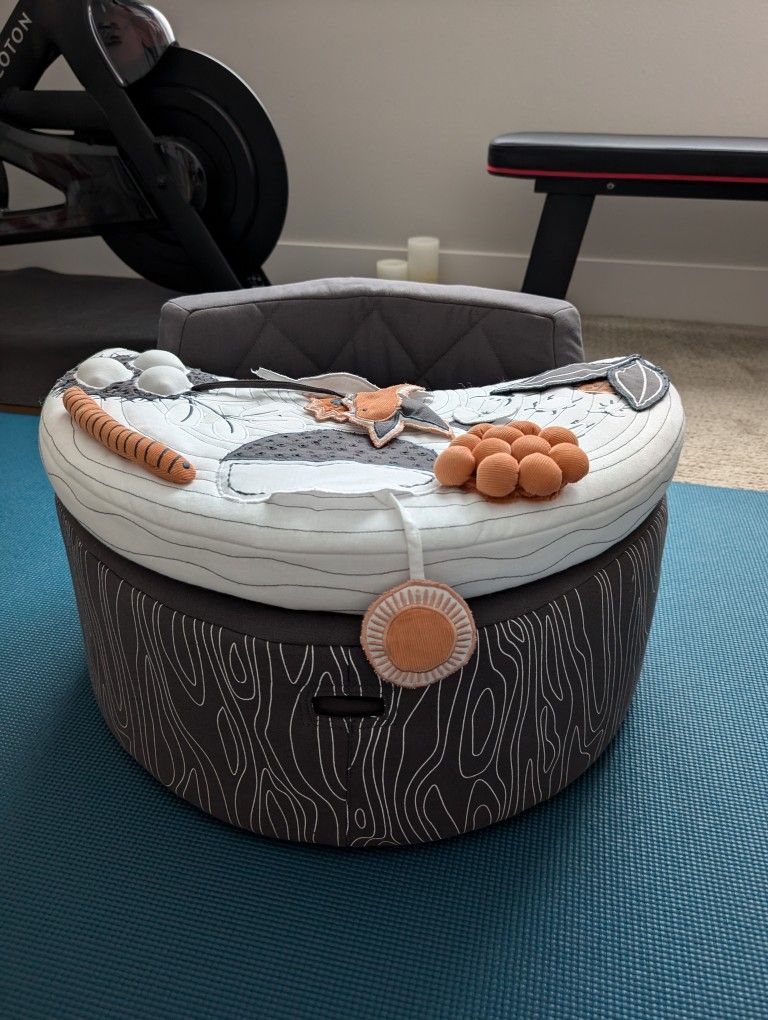 Crate & Barrel kids activity chair 