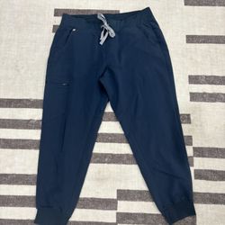 L/P FIGS Dark Harbor Scrub pants