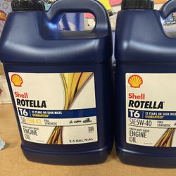 Aceite. 15w40-5w40. ROTELLA. T60