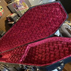 COFFIN GUITAR CASE