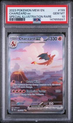 [FS/FT] PSA 10 Pokemon 151 Charizard