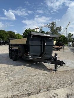 AMP 7 x 14 Buildable Side Dump Trailer 14k
