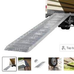 Aluminum ramp