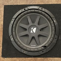 10 Inch Box Subwoofer 