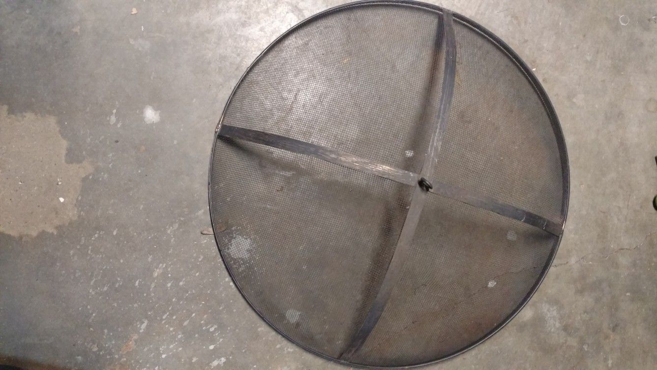 Fire Pit Spark Cover