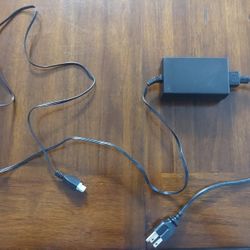 HP AC power adapter and cable for printer