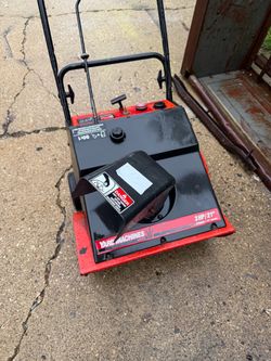 Yard Machines snow blower