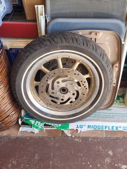 2003 harley bagger wheel