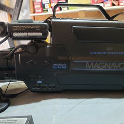 Vintage Magnovox Camcorder VHS