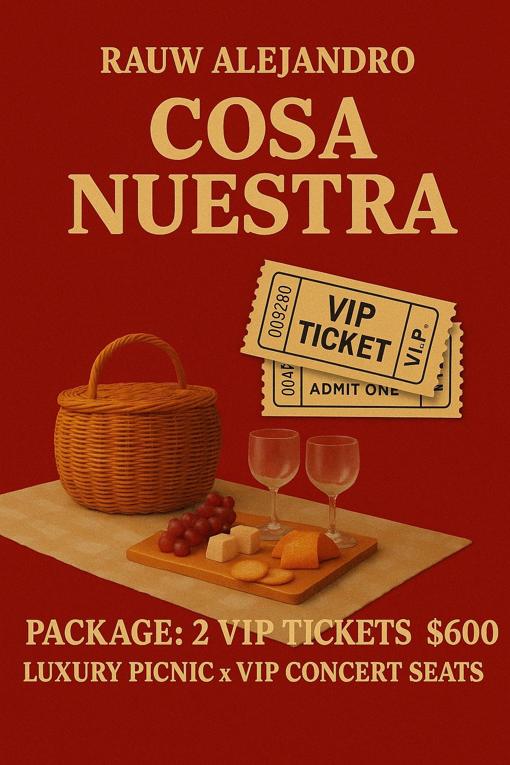Rauw Alejandro VIP Tickets