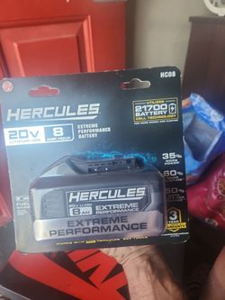 Brand New never open Hercules Angler Grinder 2 brand new batteries and brand new duel  charger
