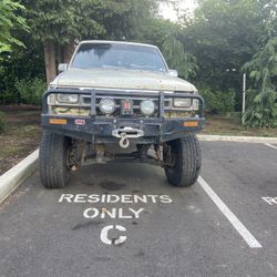 First four Runner ARB bumper with winch