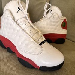 2011 Jordan Retro 13 Cherry Size 6 Youth Or Womans 7 1/2, Not Supreme, Off White, Travis Scott, Union