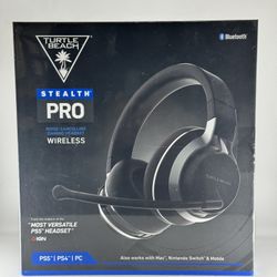 Turtle Beach Stealth Pro Wireless Gaming Headset for Playstation / PC & Nintendo