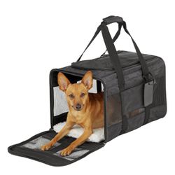Frisco Premium Travel Bag Dog & Cat Carrier 15x11x9