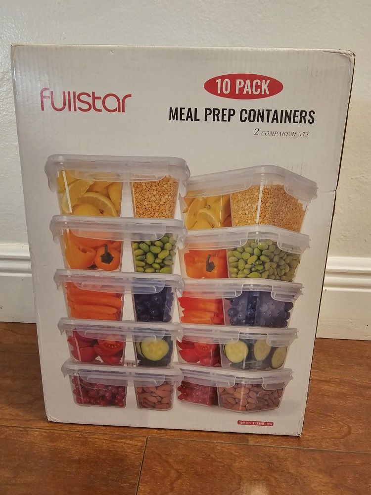 MEAL PREP CONTAINERS UNOPENED