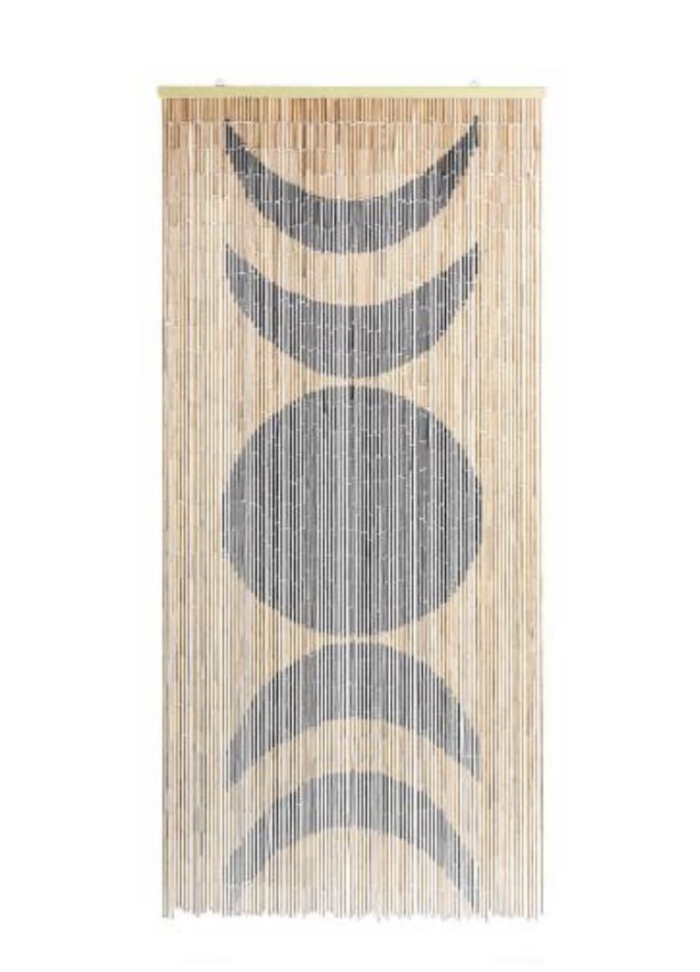 New In Box World Market Moon Beaded Door Curtain