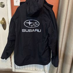 Subaru Raincoat Rain Jacket 