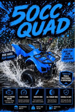 50cc Kids ATV Quad