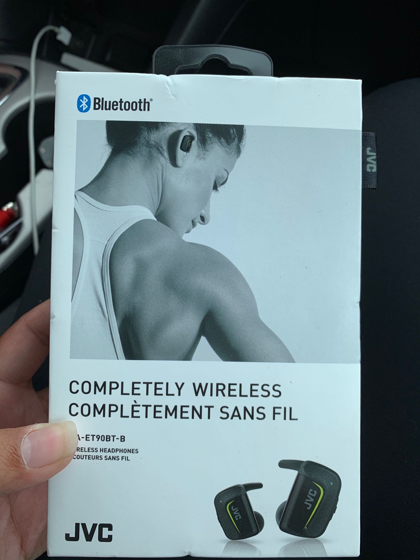 JVC True wireless earbuds for sports and fitness sweat/waterproof IPX5 Bluetooth