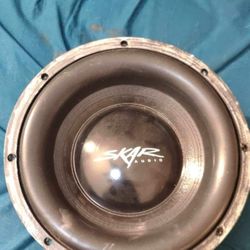 12"  SCAR AUDIO  SUBS