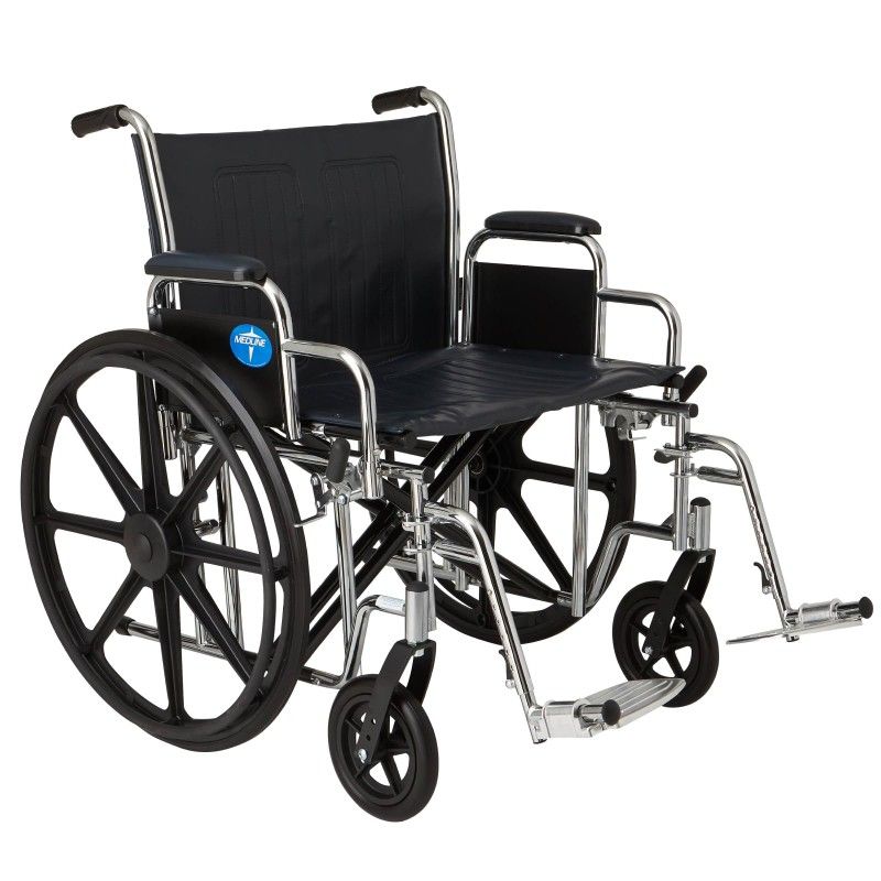 Extra-Wide Bariatric Chair For Adults and Seniors with 24" Wide Seat, Supports up to 500 lbs