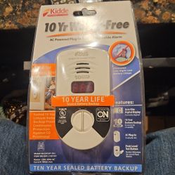 10 Year Carbon Monoxide Alarm