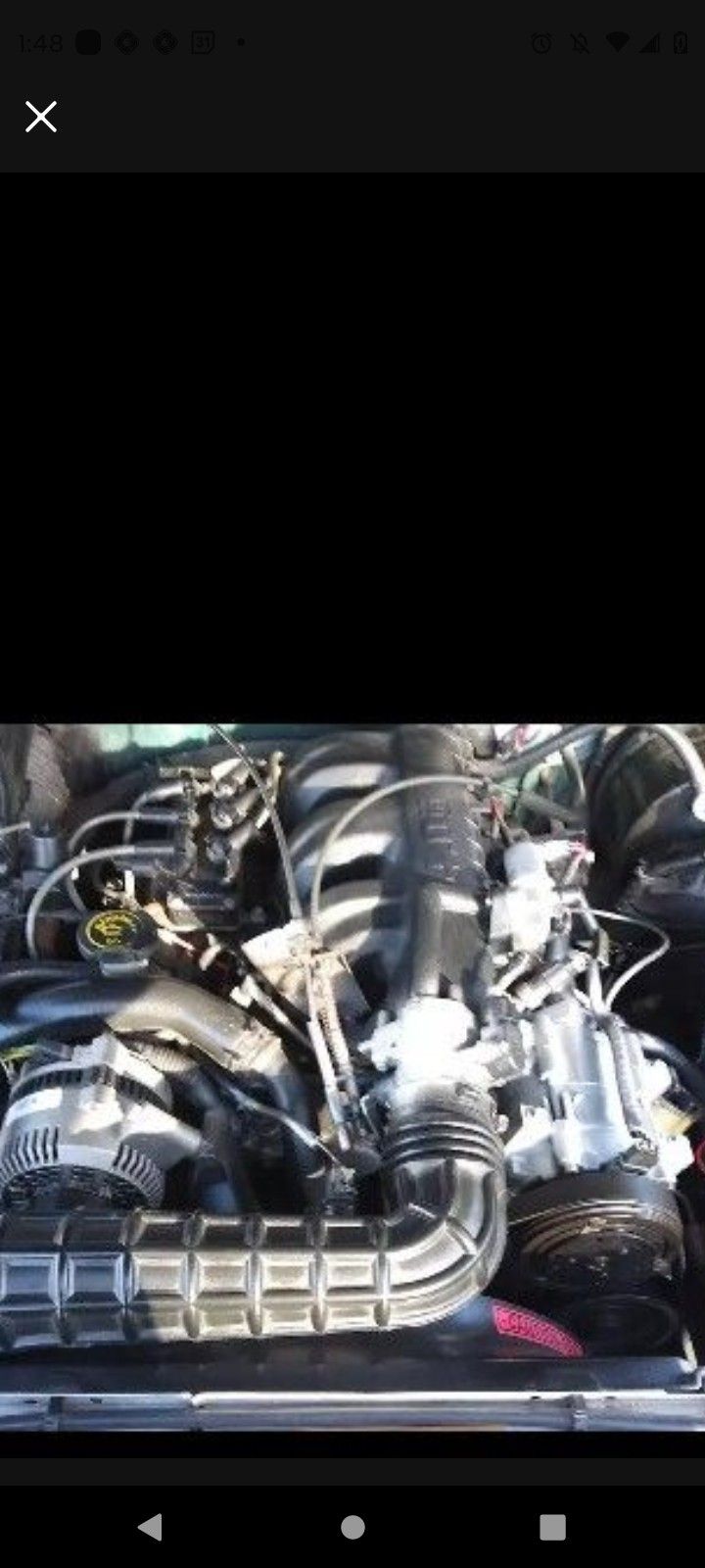 4.5 Liter Motor From A 96 Ford Explorer Sport