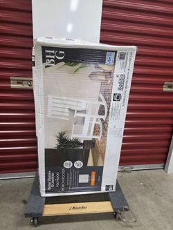 Better Homes & Gardens POLYWOOD Southlake Outdoor Rocking Chair White