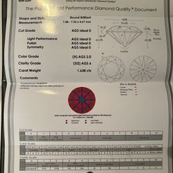 Gorgeous Natural Diamond - Engagement Ring