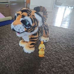 Furreal Friends “tyler The Playful Tiger” Animatronic Pet Toy