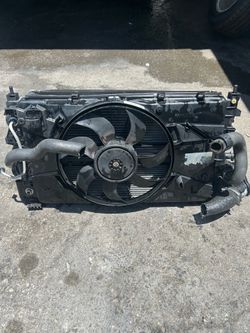 2011-2014 chevy cruze 1.4 radiator A/C condensor & fans
