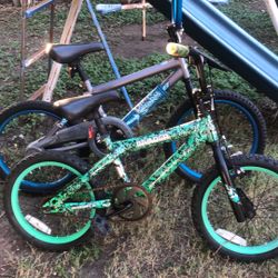 Dynacraft Invader 16”, And Dirty Storm 18” Inch Wheel Bikes With Free Delivery 🚚 