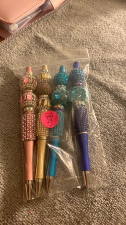 Handmade bling pens